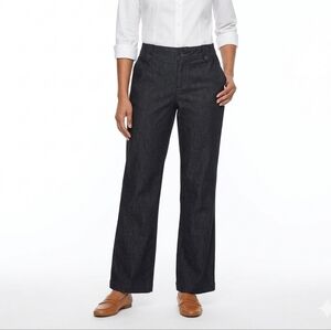 Henitage Fit Bass Women's Black Boot Cut Jeans